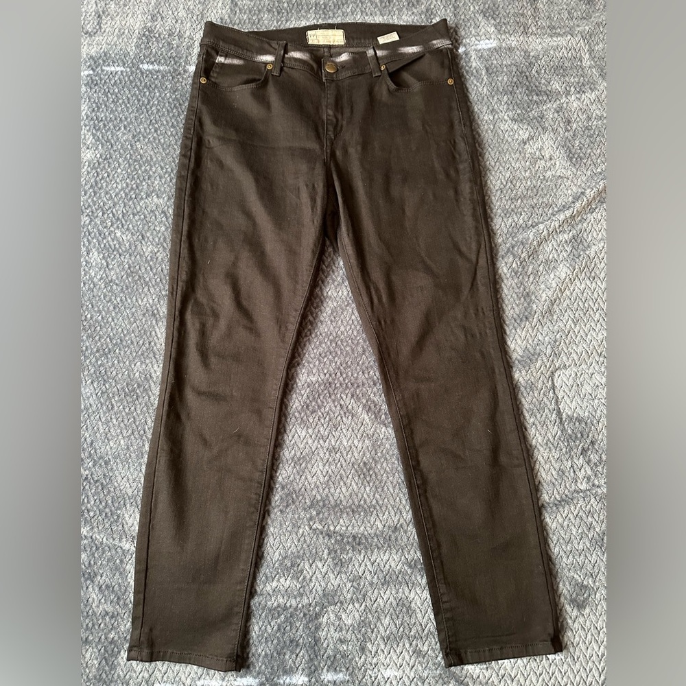 EUC black Free People skinny ankle jeans 31